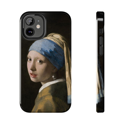 Girl with a Pearl Earring by Johannes Vermeer - Tough Phone Case