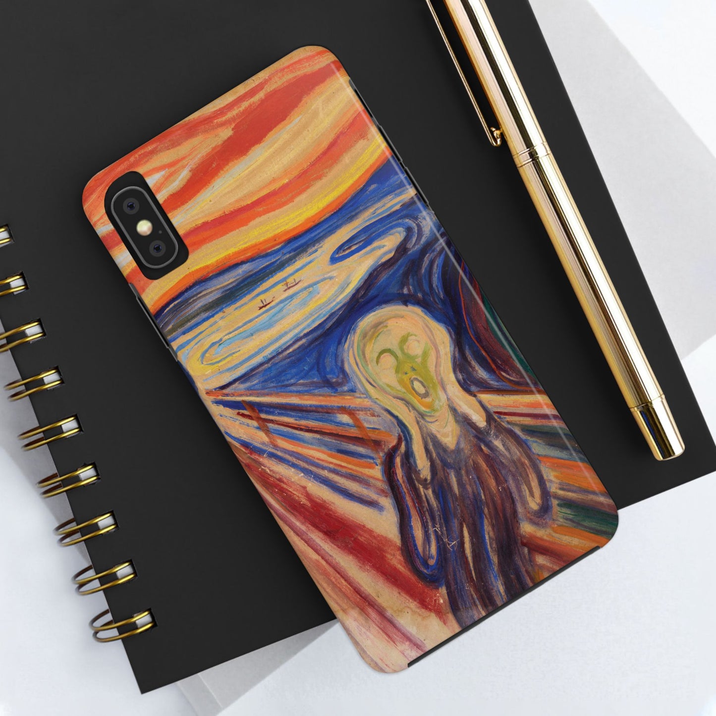 The Scream by Edvard Munch - Tough Phone Case