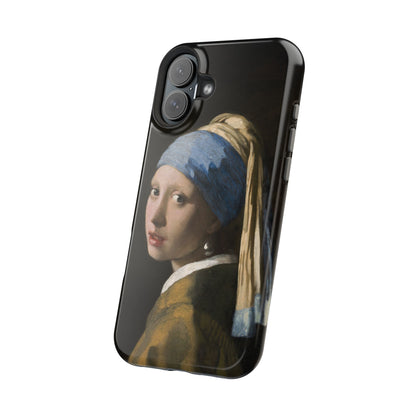 Girl with a Pearl Earring by Johannes Vermeer - Magnetic Tough Case