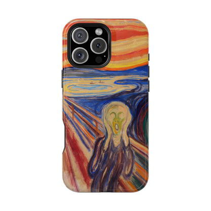 The Scream by Edvard Munch - Magnetic Tough Phone Case