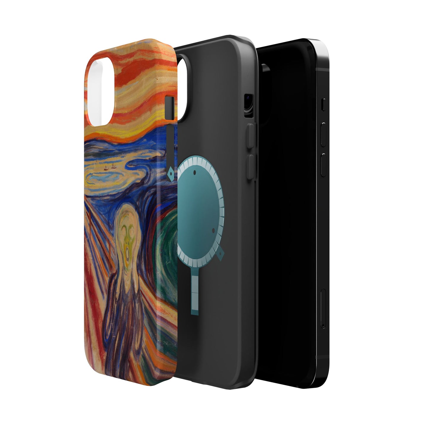 The Scream by Edvard Munch - Magnetic Tough Phone Case