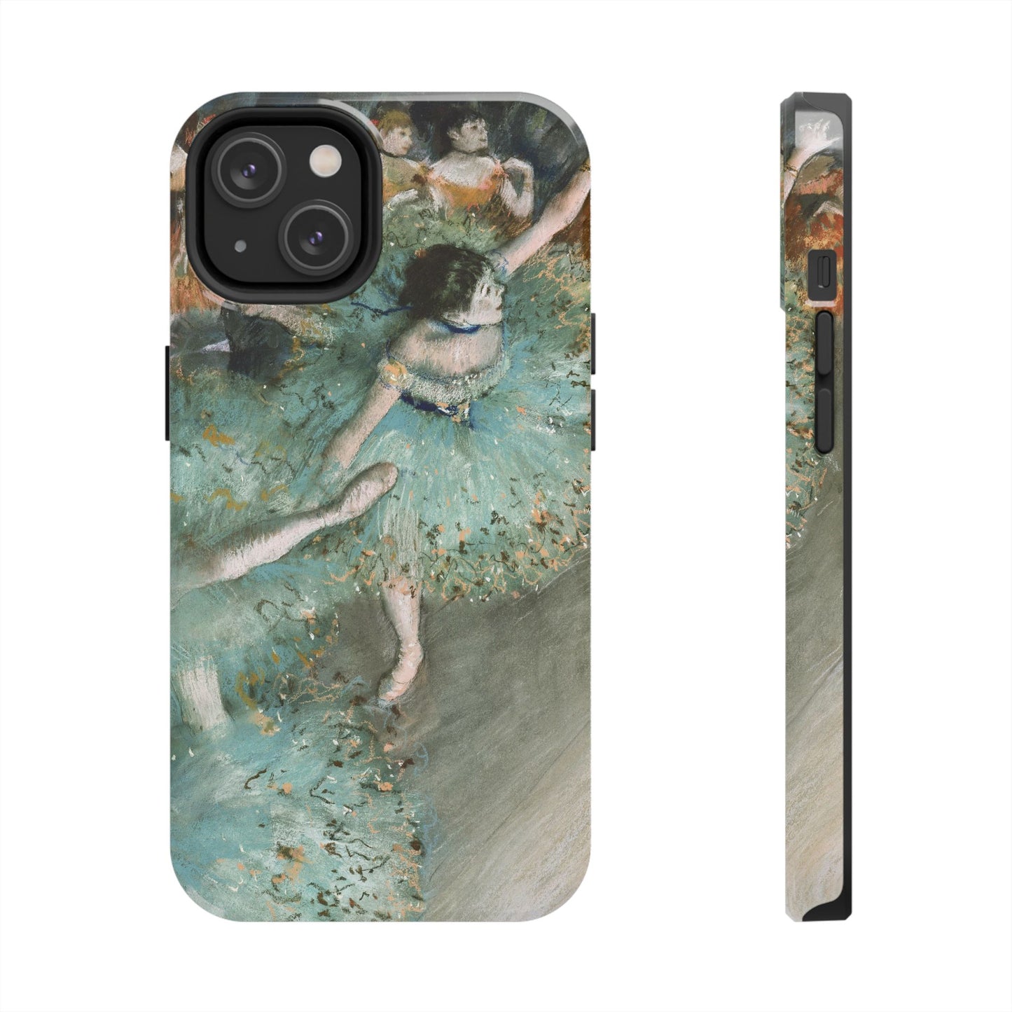 The Green Dancers by Edgar Degas - Tough Phone Case