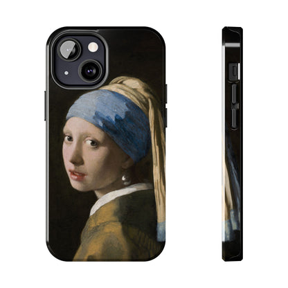 Girl with a Pearl Earring by Johannes Vermeer - Tough Phone Case