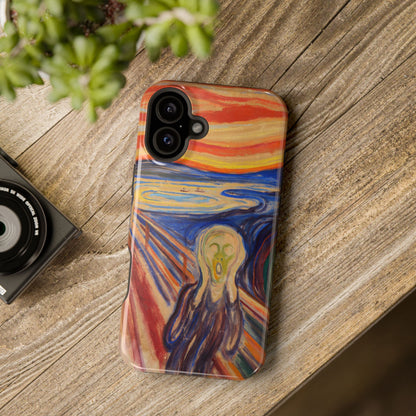 The Scream by Edvard Munch - Magnetic Tough Phone Case