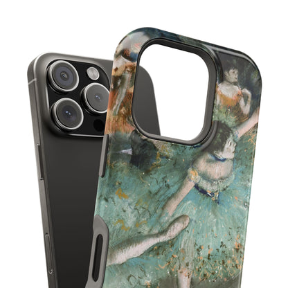 The Green Dancers by Edgar Degas - Magnetic Tough Phone