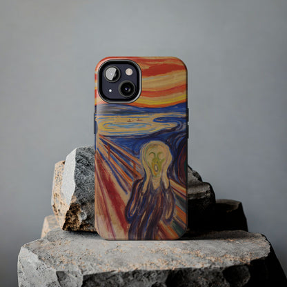 The Scream by Edvard Munch - Tough Phone Case