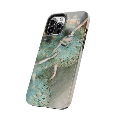 The Green Dancers by Edgar Degas - Tough Phone Case