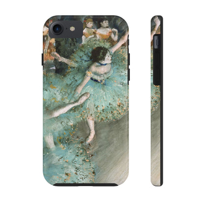 The Green Dancers by Edgar Degas - Tough Phone Case