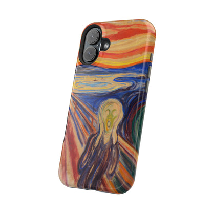 The Scream by Edvard Munch - Magnetic Tough Phone Case