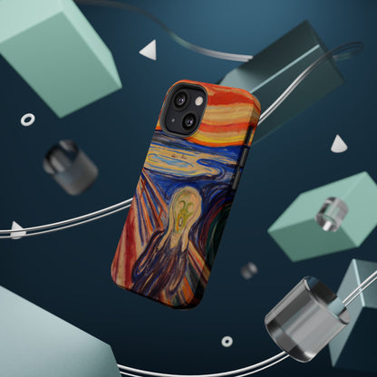 The Scream by Edvard Munch - Magnetic Tough Phone Case