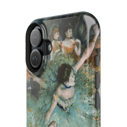 The Green Dancers by Edgar Degas - Magnetic Tough Phone