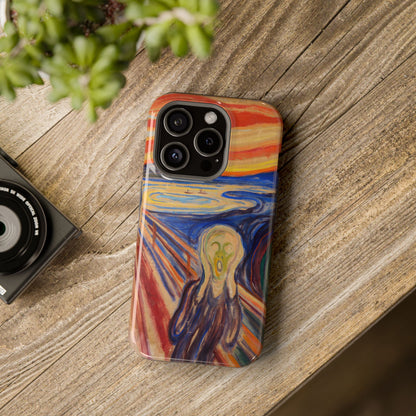 The Scream by Edvard Munch - Magnetic Tough Phone Case