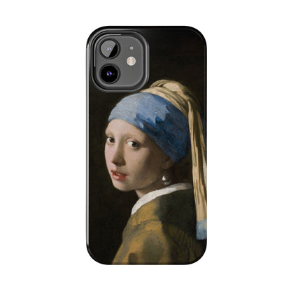 Girl with a Pearl Earring by Johannes Vermeer - Tough Phone Case