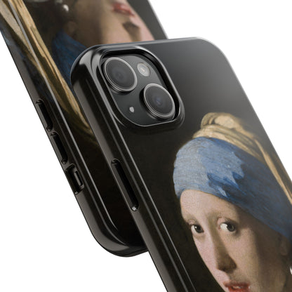 Girl with a Pearl Earring by Johannes Vermeer - Tough Phone Case