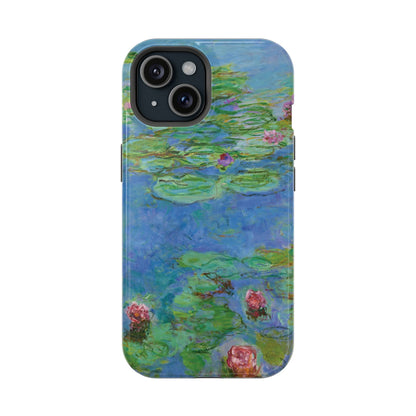 Water Lilies by Claude Monet - Magnetic Tough Phone Case