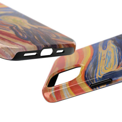 The Scream by Edvard Munch - Tough Phone Case