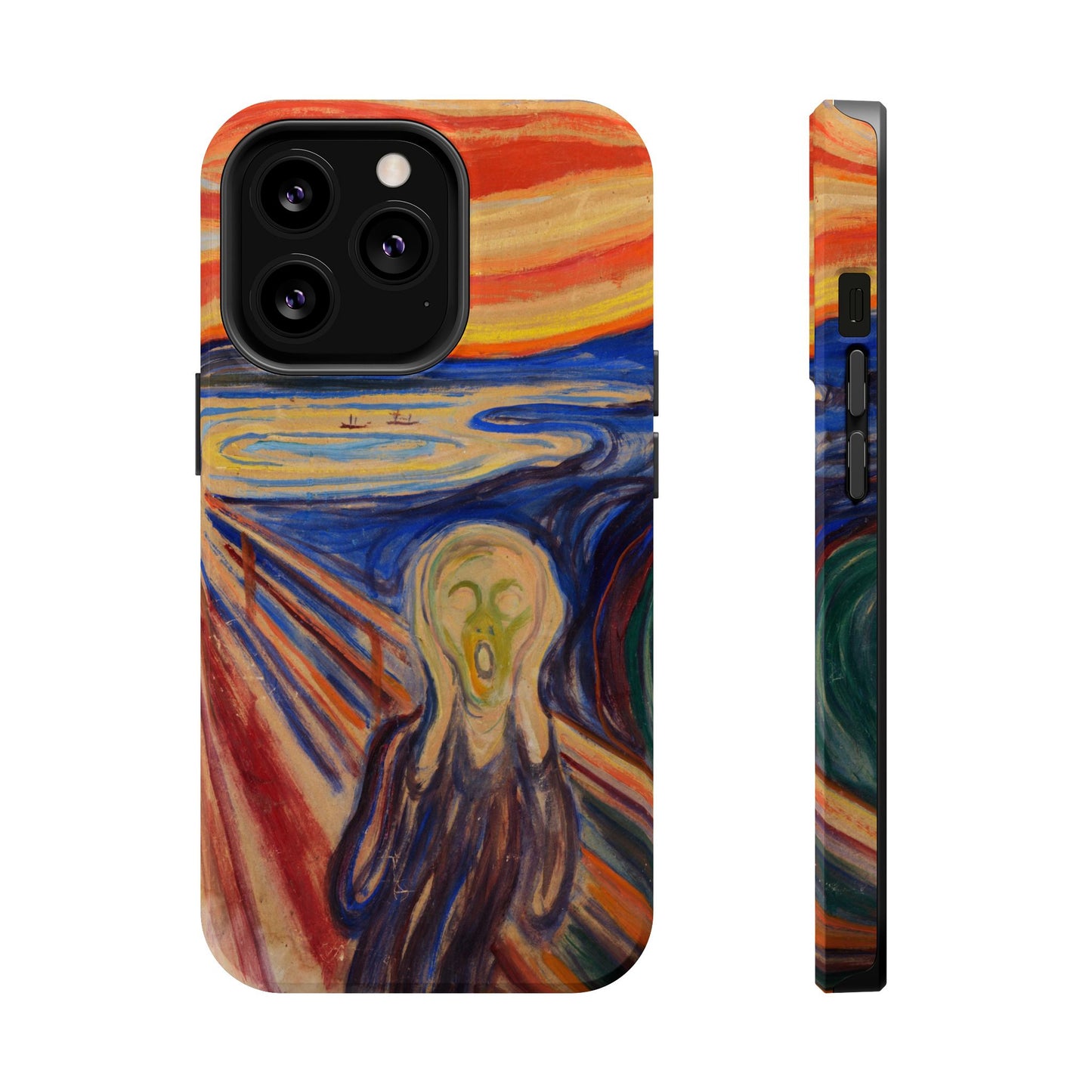 The Scream by Edvard Munch - Magnetic Tough Phone Case