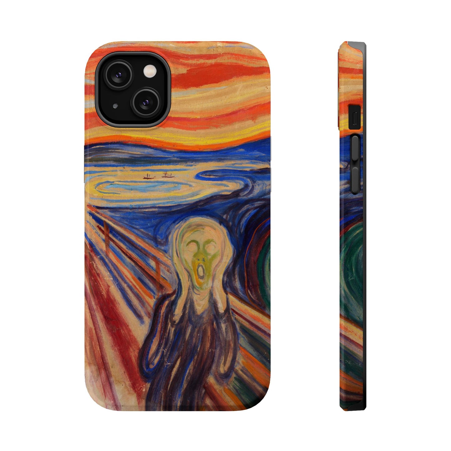 The Scream by Edvard Munch - Magnetic Tough Phone Case