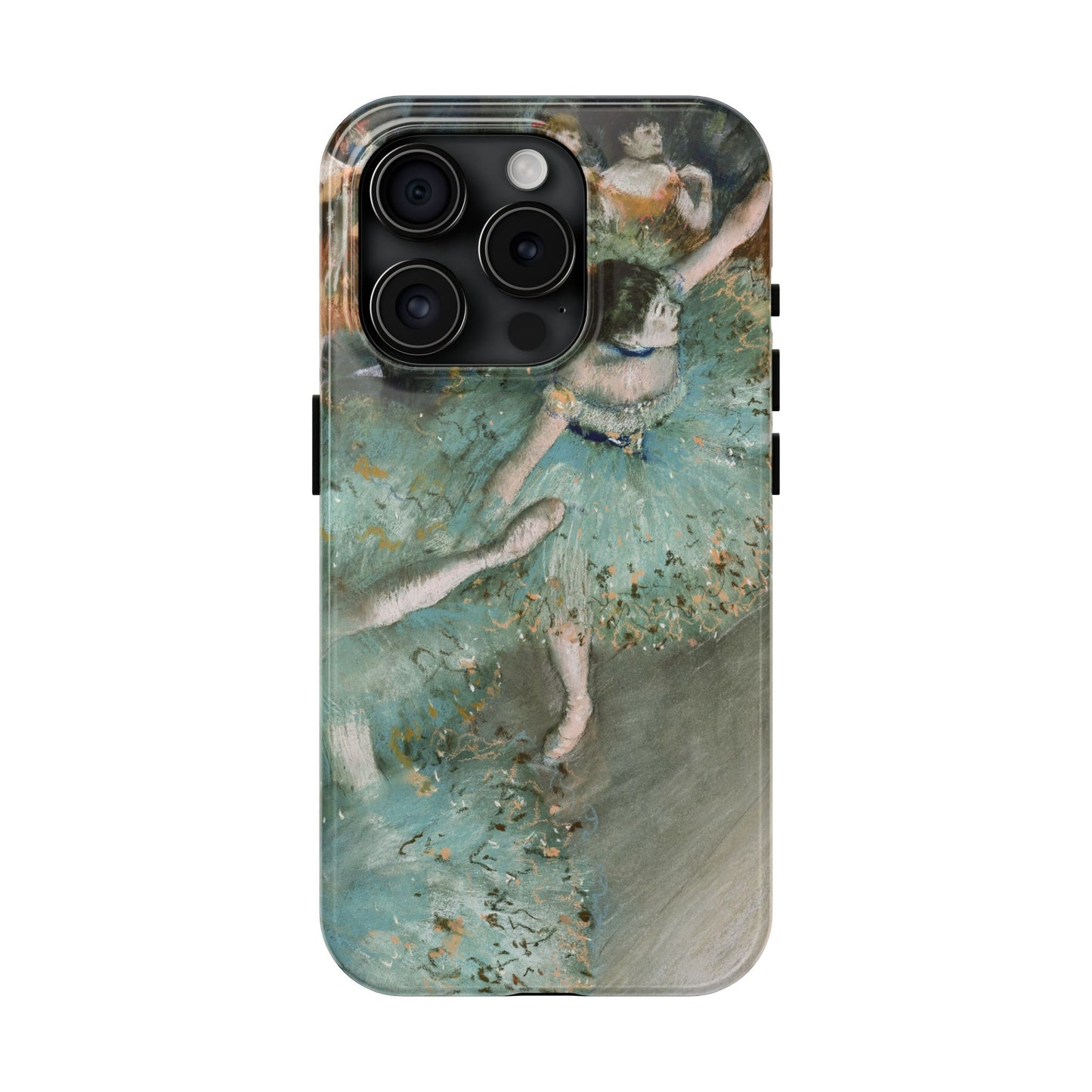 The Green Dancers by Edgar Degas - Tough Phone Case