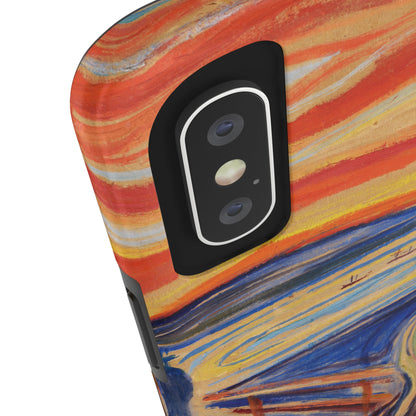 The Scream by Edvard Munch - Tough Phone Case