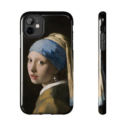 Girl with a Pearl Earring by Johannes Vermeer - Tough Phone Case