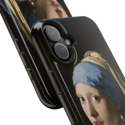 Girl with a Pearl Earring by Johannes Vermeer - Magnetic Tough Case