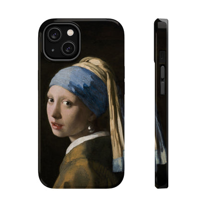 Girl with a Pearl Earring by Johannes Vermeer - Magnetic Tough Case