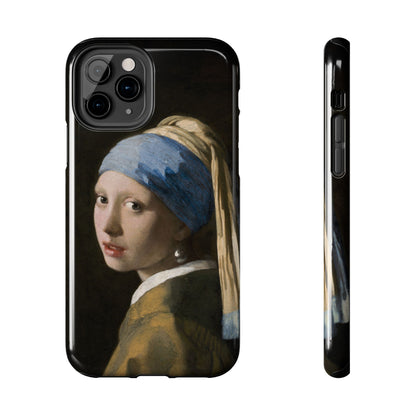 Girl with a Pearl Earring by Johannes Vermeer - Tough Phone Case