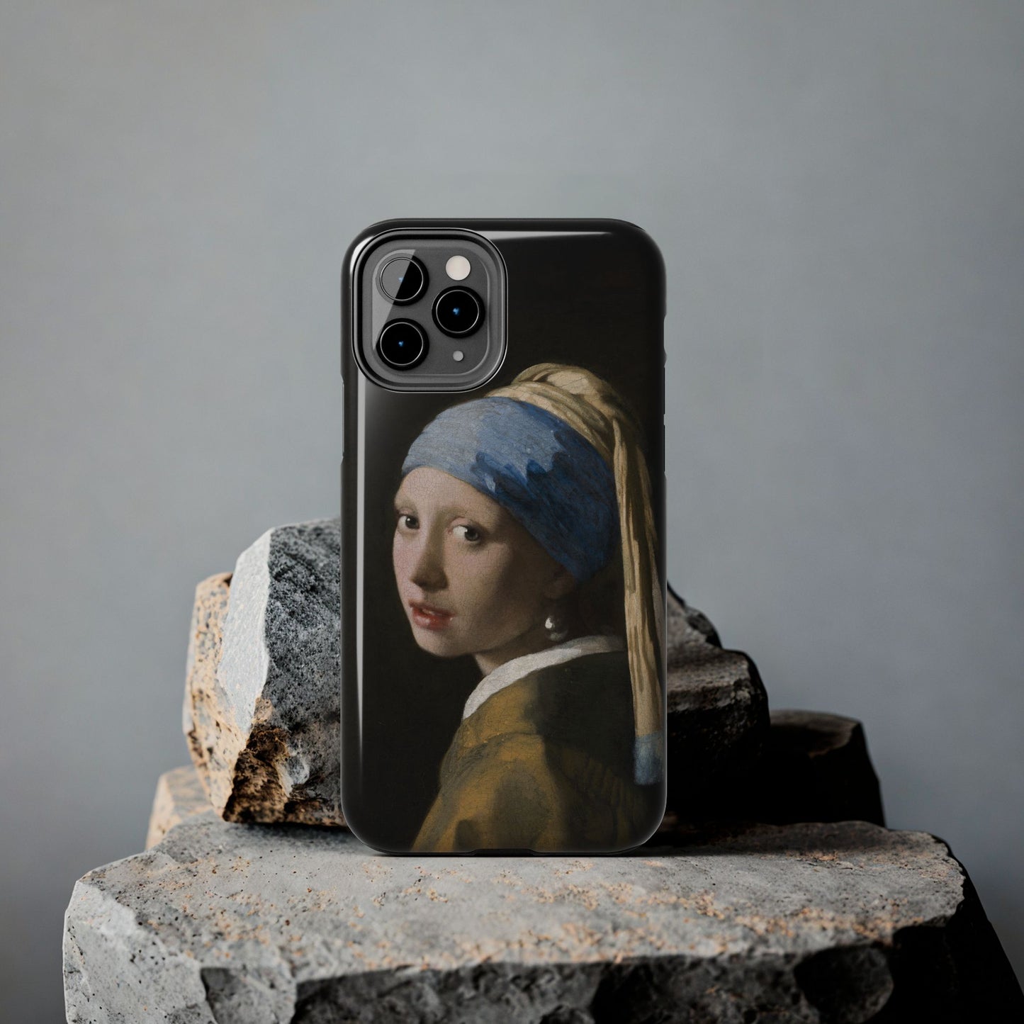 Girl with a Pearl Earring by Johannes Vermeer - Tough Phone Case