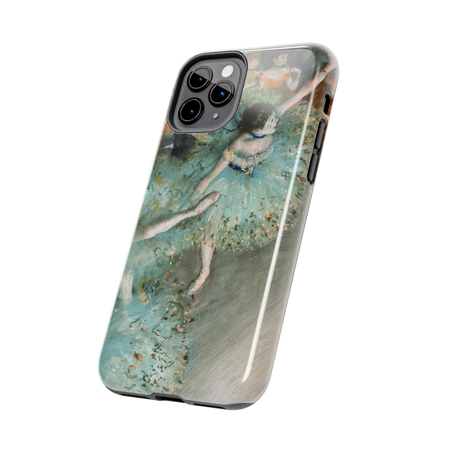 The Green Dancers by Edgar Degas - Tough Phone Case