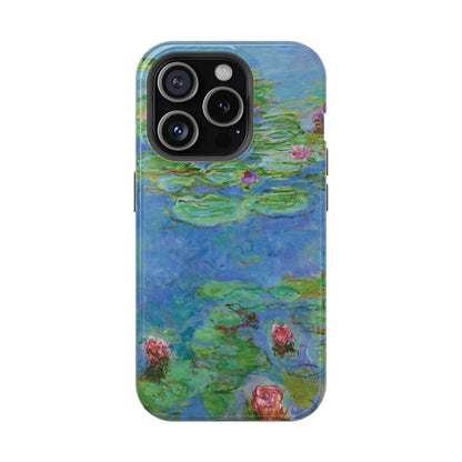 Water Lilies by Claude Monet - Magnetic Tough Phone Case