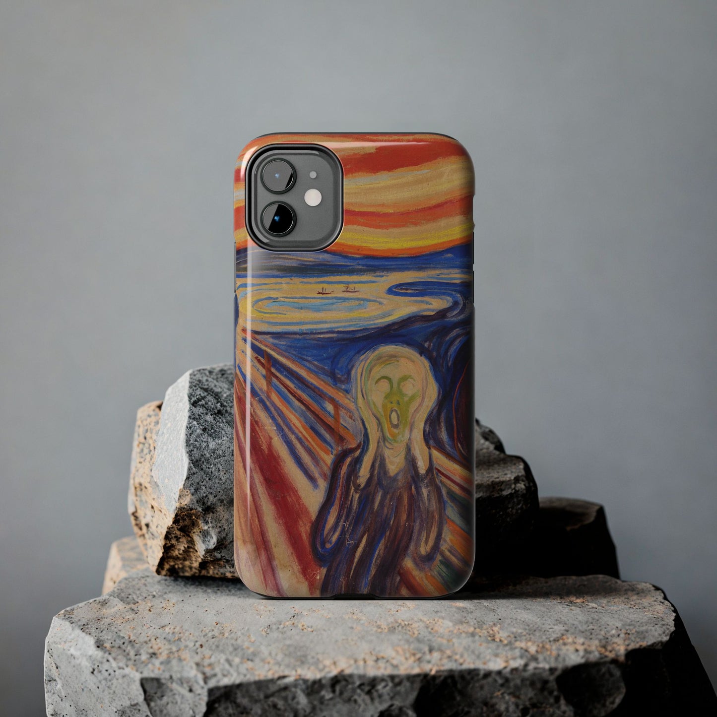 The Scream by Edvard Munch - Tough Phone Case