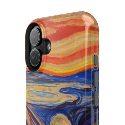 The Scream by Edvard Munch - Magnetic Tough Phone Case