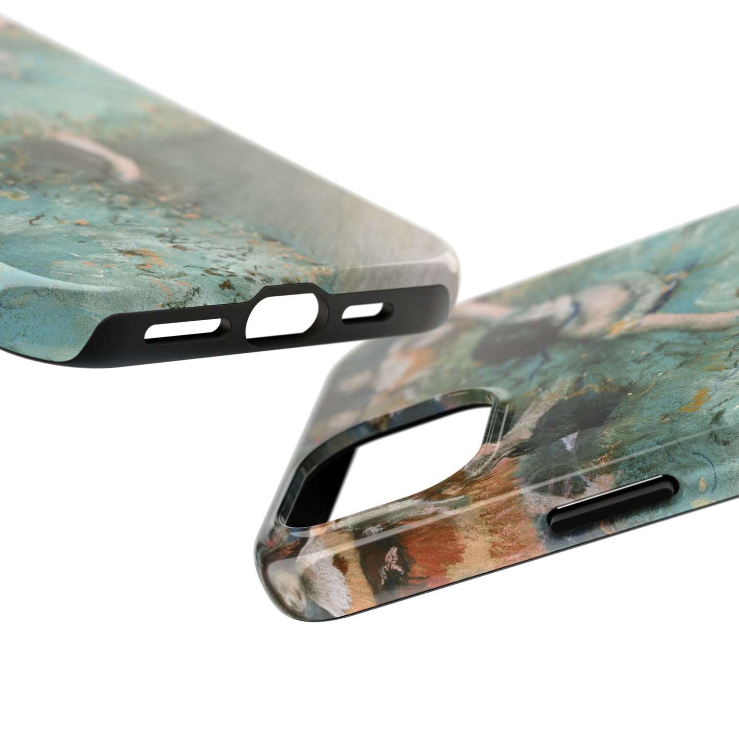 The Green Dancers by Edgar Degas - Tough Phone Case