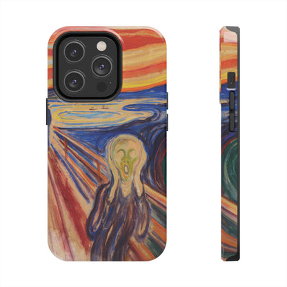 The Scream by Edvard Munch - Tough Phone Case