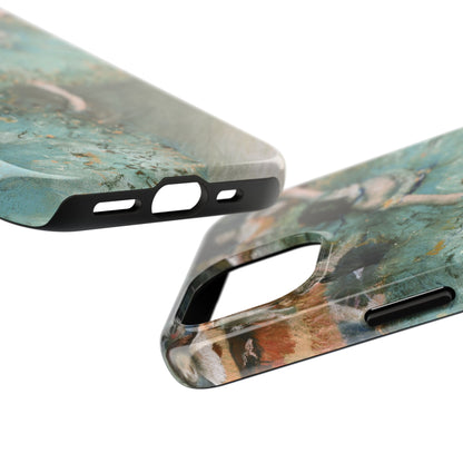 The Green Dancers by Edgar Degas - Tough Phone Case