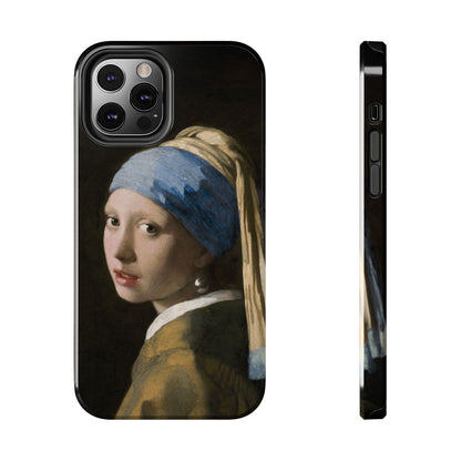 Girl with a Pearl Earring by Johannes Vermeer - Tough Phone Case