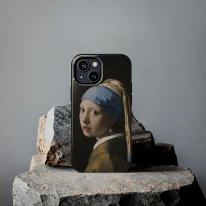 Girl with a Pearl Earring by Johannes Vermeer - Tough Phone Case