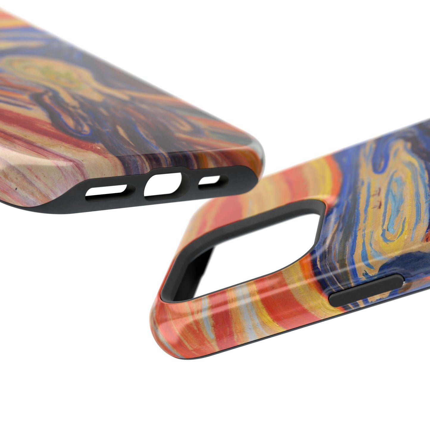 The Scream by Edvard Munch - Magnetic Tough Phone Case