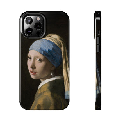 Girl with a Pearl Earring by Johannes Vermeer - Tough Phone Case