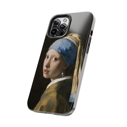 Girl with a Pearl Earring by Johannes Vermeer - Tough Phone Case