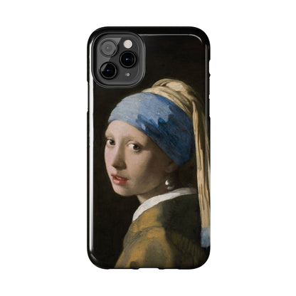 Girl with a Pearl Earring by Johannes Vermeer - Tough Phone Case