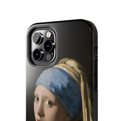 Girl with a Pearl Earring by Johannes Vermeer - Tough Phone Case