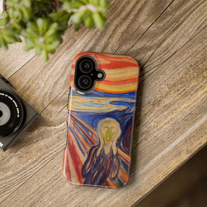 The Scream by Edvard Munch - Magnetic Tough Phone Case