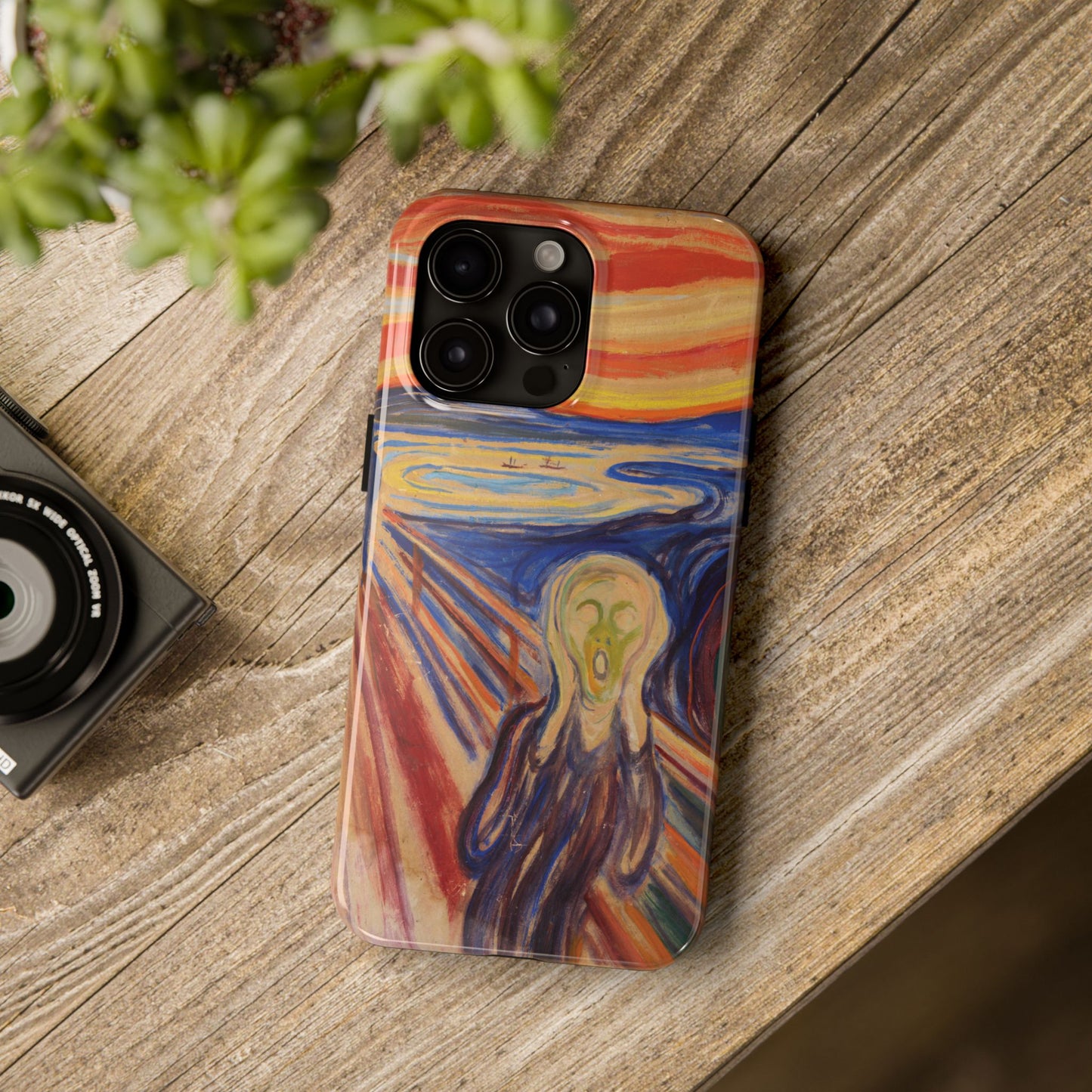 The Scream by Edvard Munch - Tough Phone Case