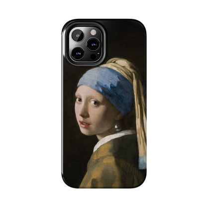 Girl with a Pearl Earring by Johannes Vermeer - Tough Phone Case