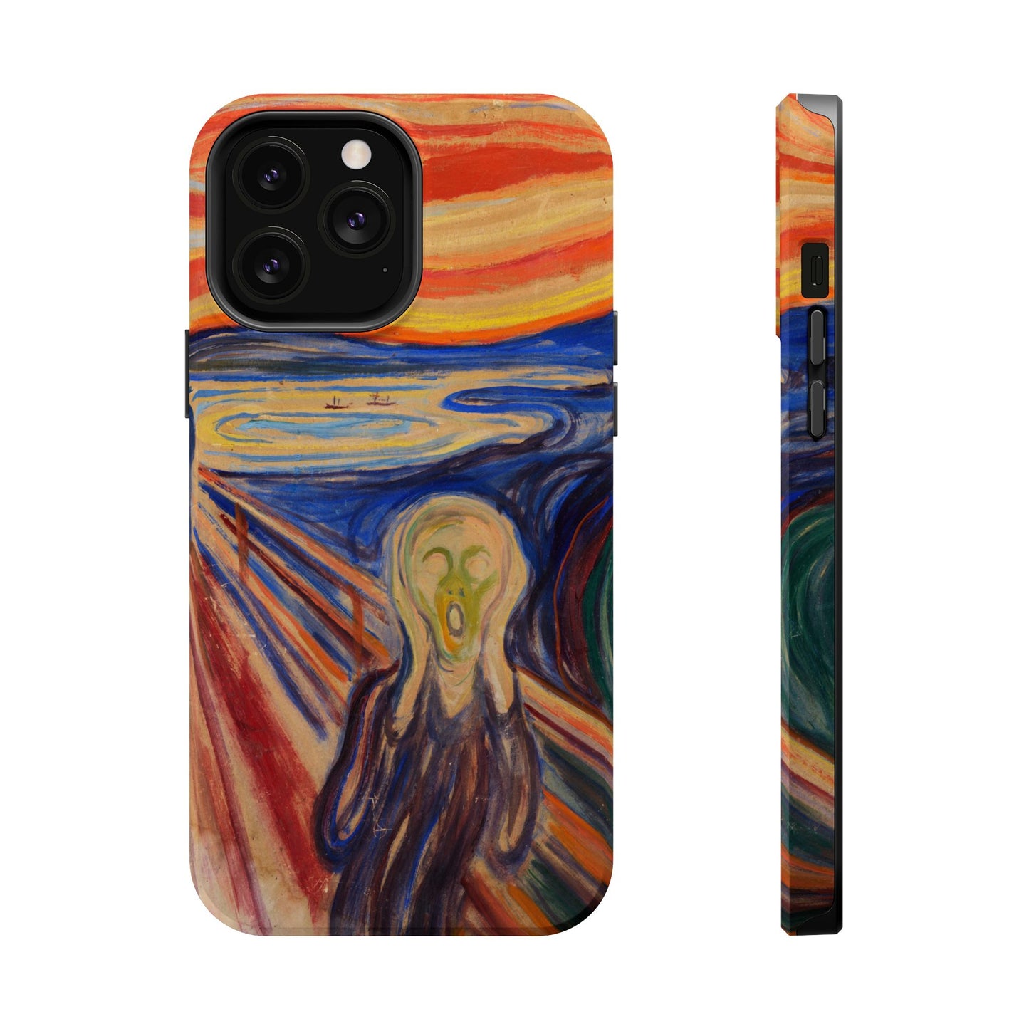 The Scream by Edvard Munch - Magnetic Tough Phone Case