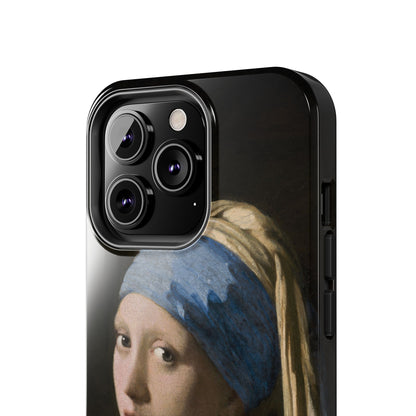 Girl with a Pearl Earring by Johannes Vermeer - Tough Phone Case