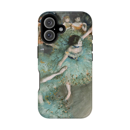 The Green Dancers by Edgar Degas - Magnetic Tough Phone