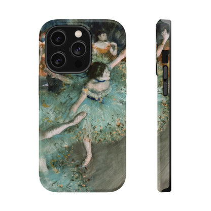 The Green Dancers by Edgar Degas - Magnetic Tough Phone